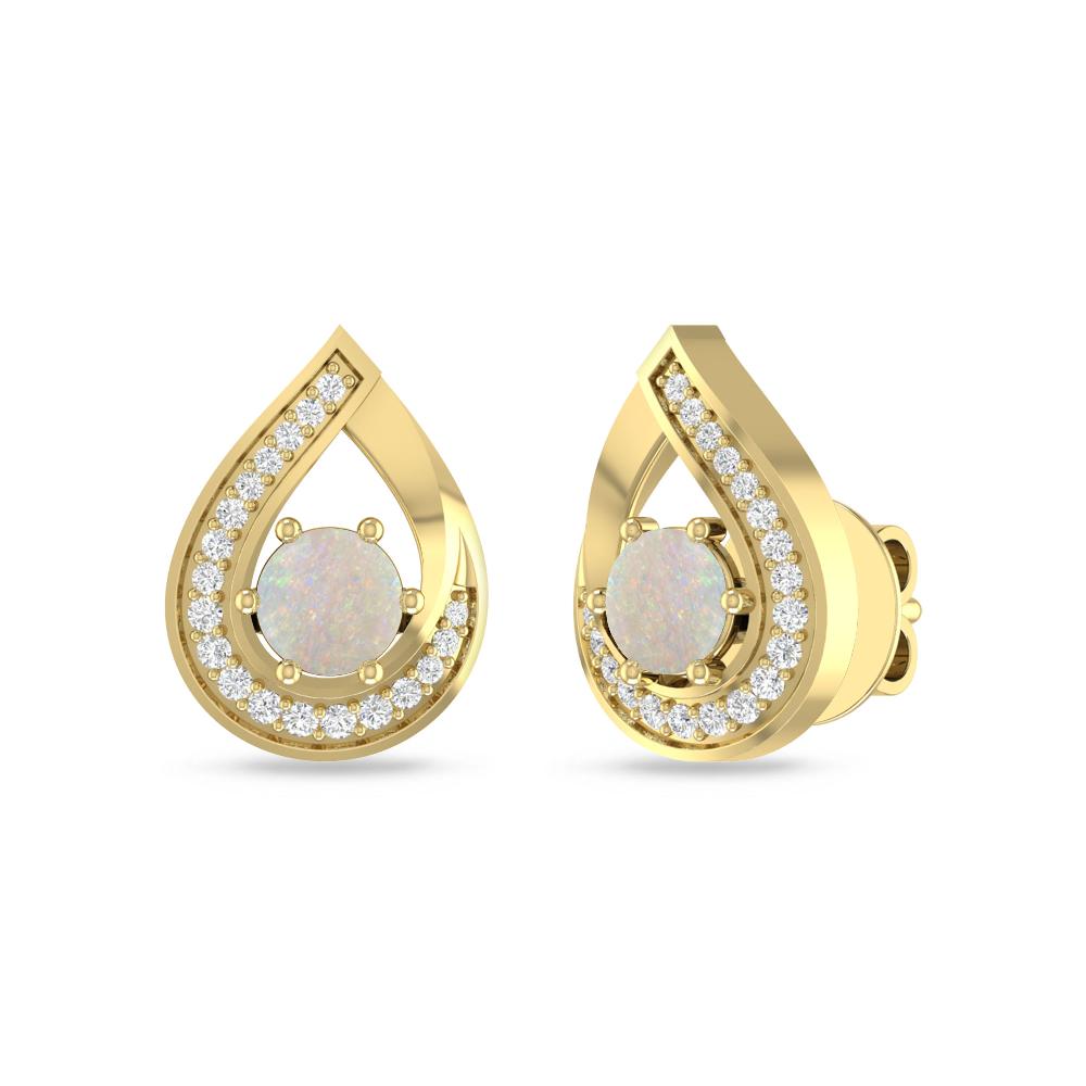 Yellow Gold - Opal