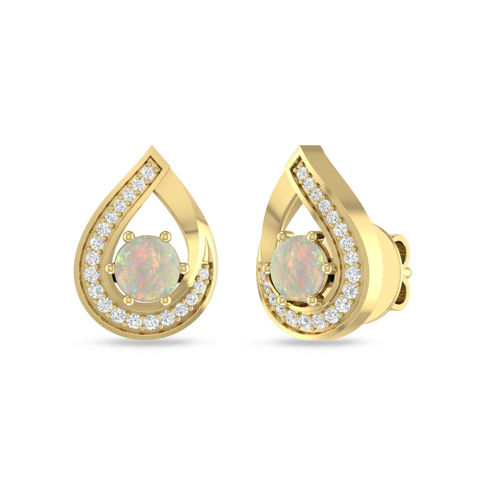 Yellow Gold - Opal