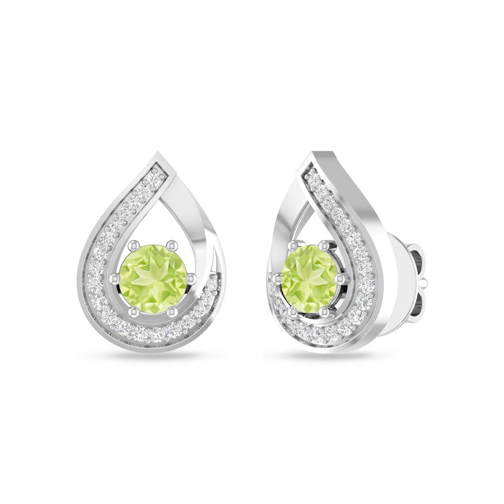 White Gold - Peridot