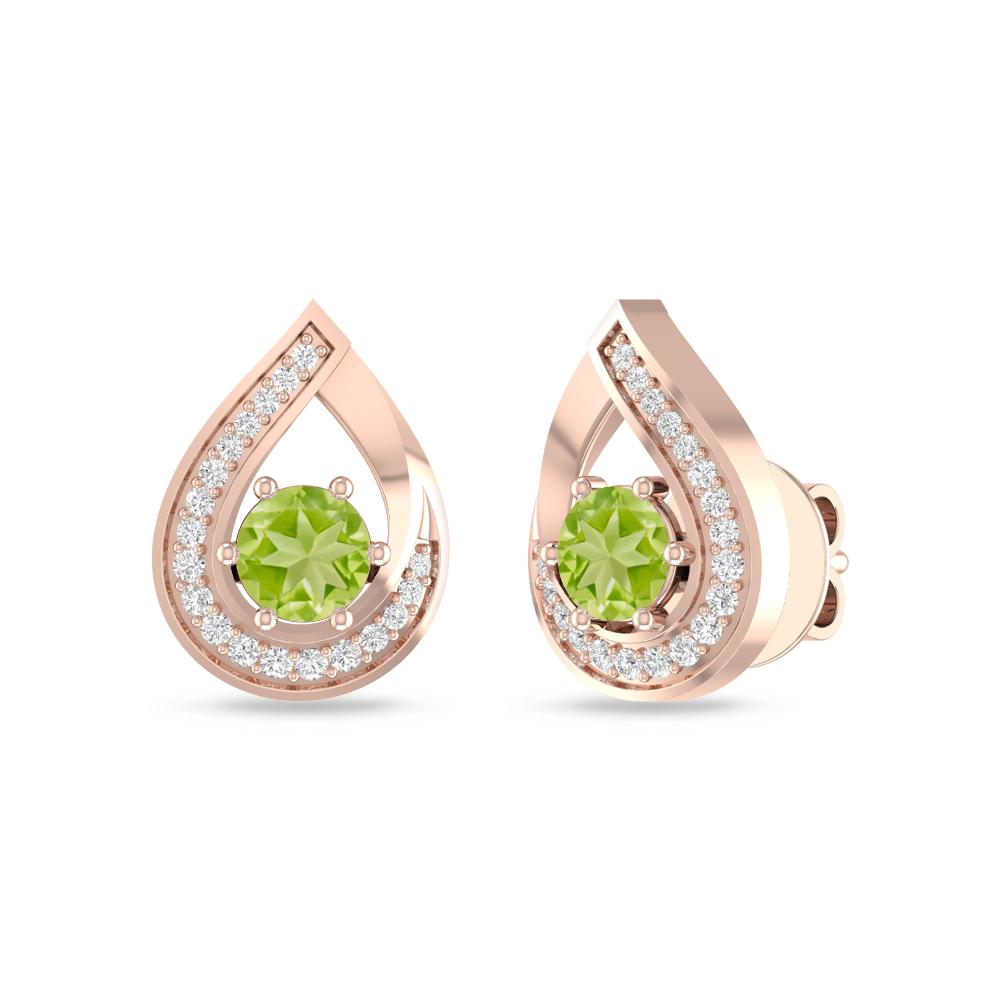 Rose Gold - Peridot