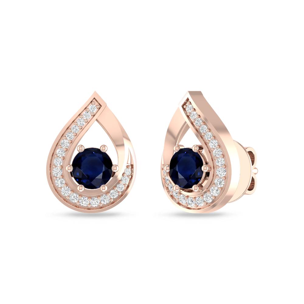 Rose Gold - Sapphire