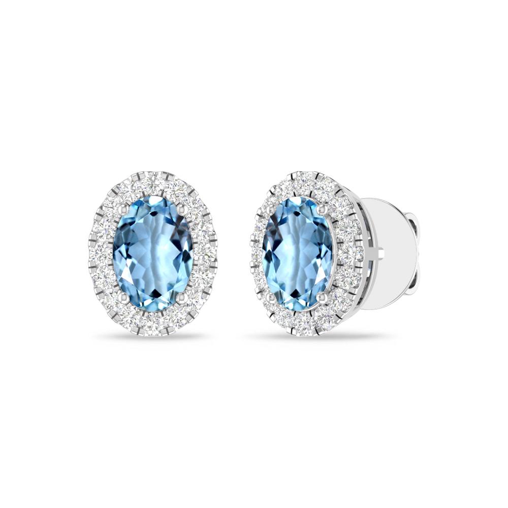 White Gold - Aquamarine