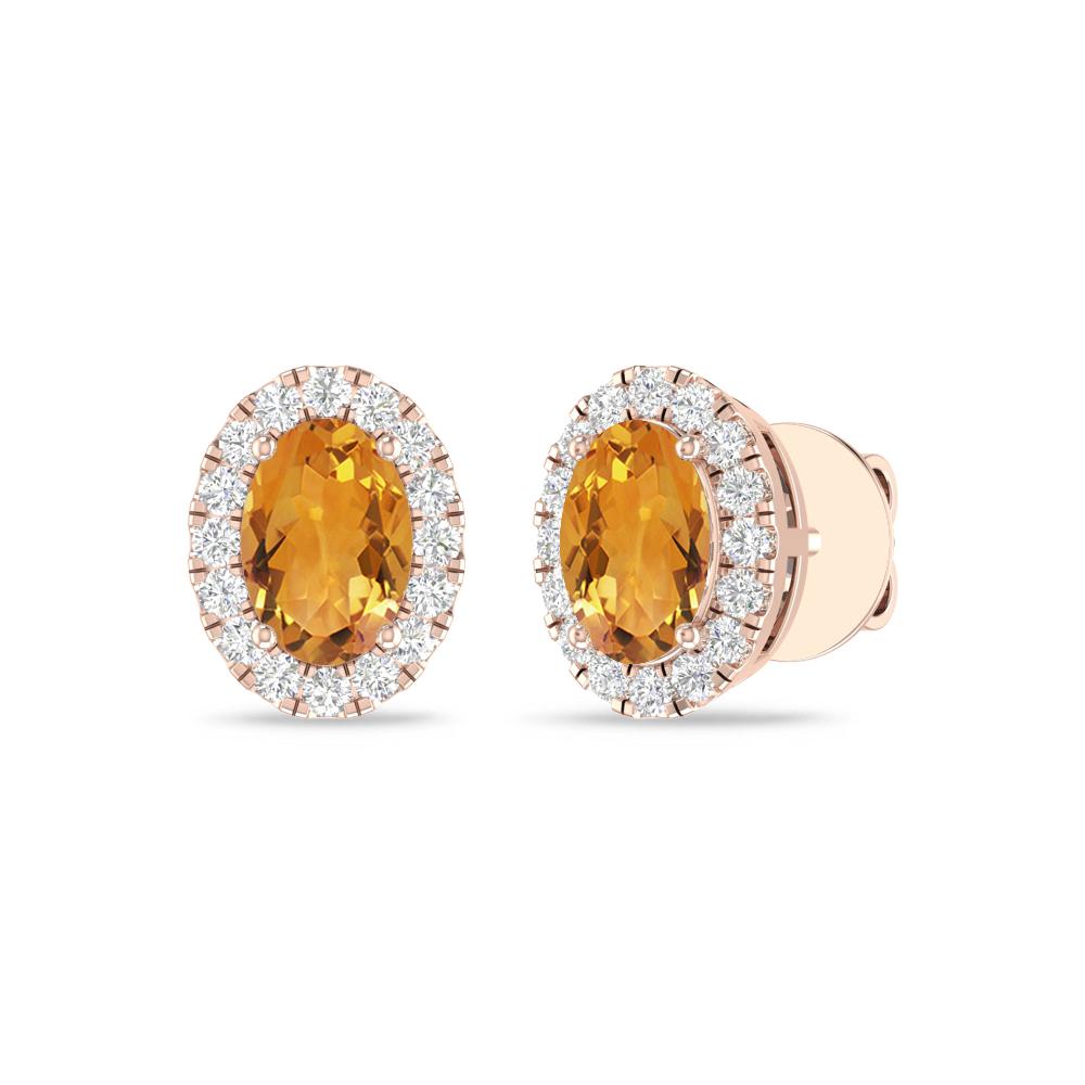 Rose Gold - Citrine