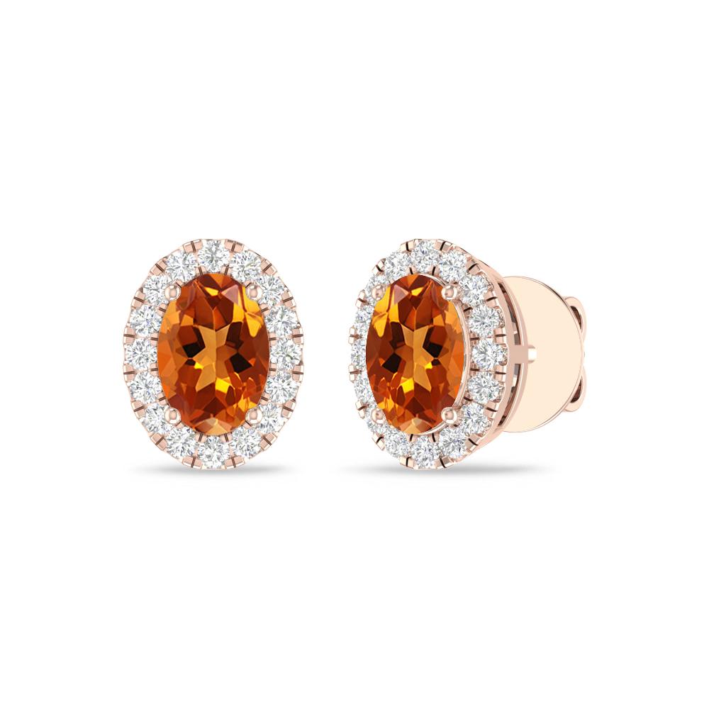 Rose Gold - Citrine