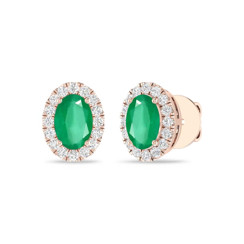 Rose Gold - Emerald