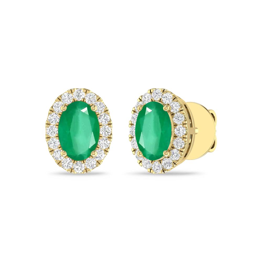 Yellow Gold - Emerald