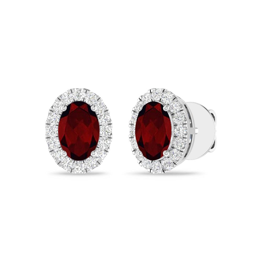 White Gold - Garnet