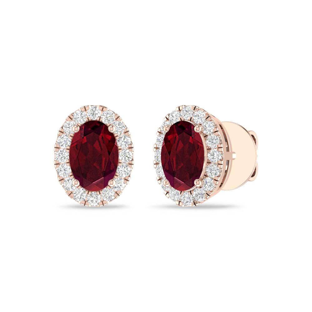 Rose Gold - Garnet
