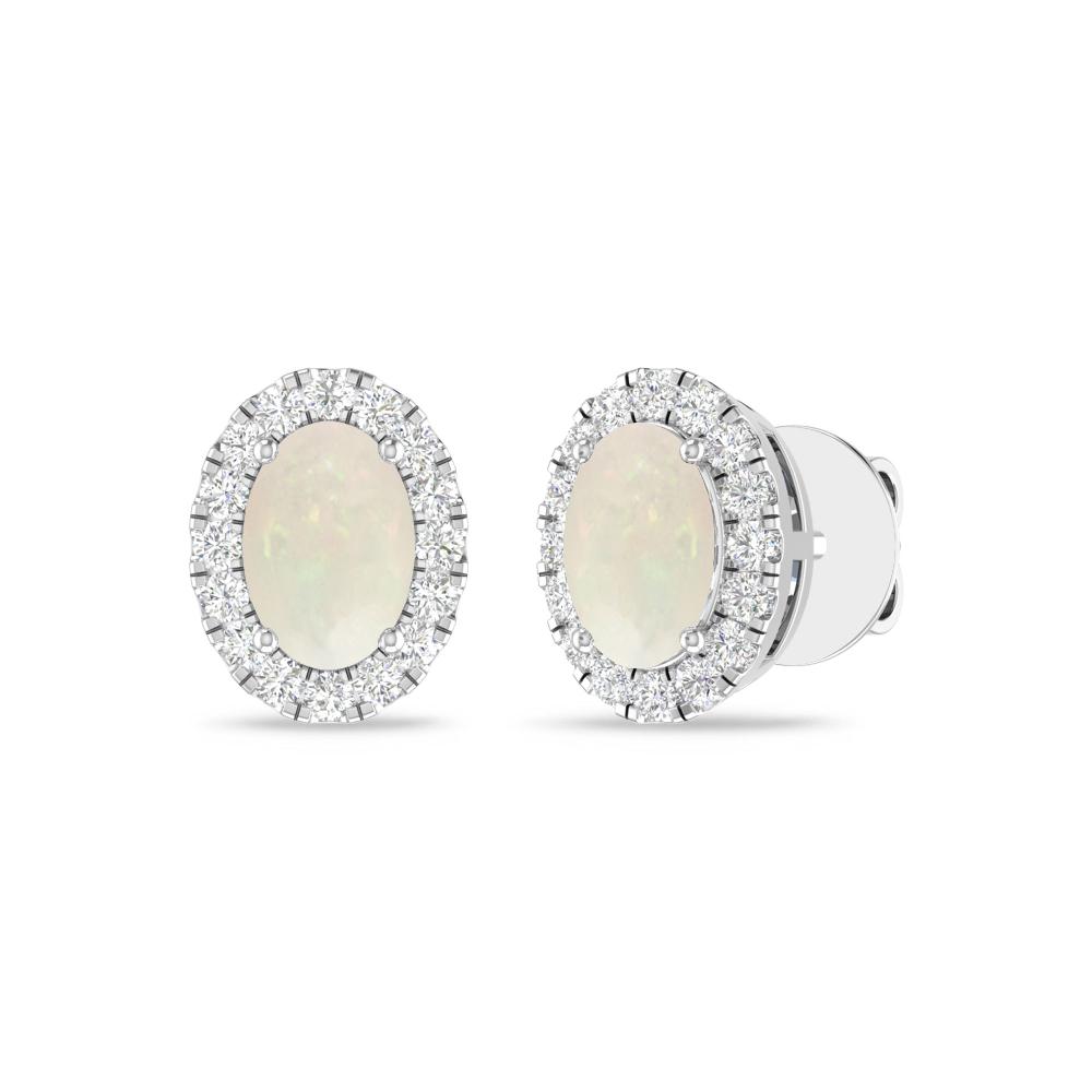 White Gold - Opal