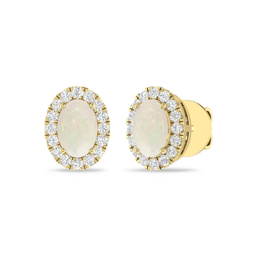Yellow Gold - Opal