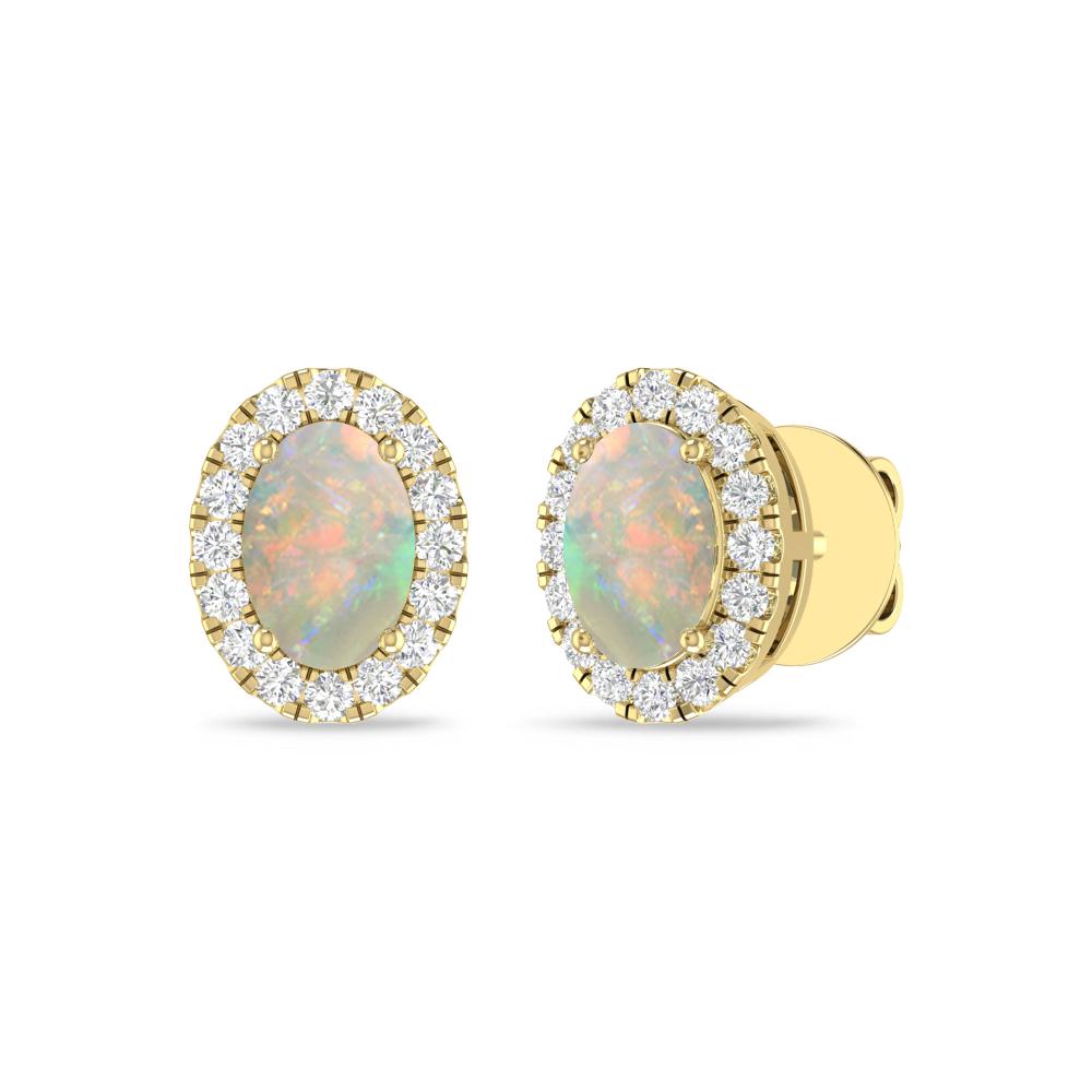Yellow Gold - Opal