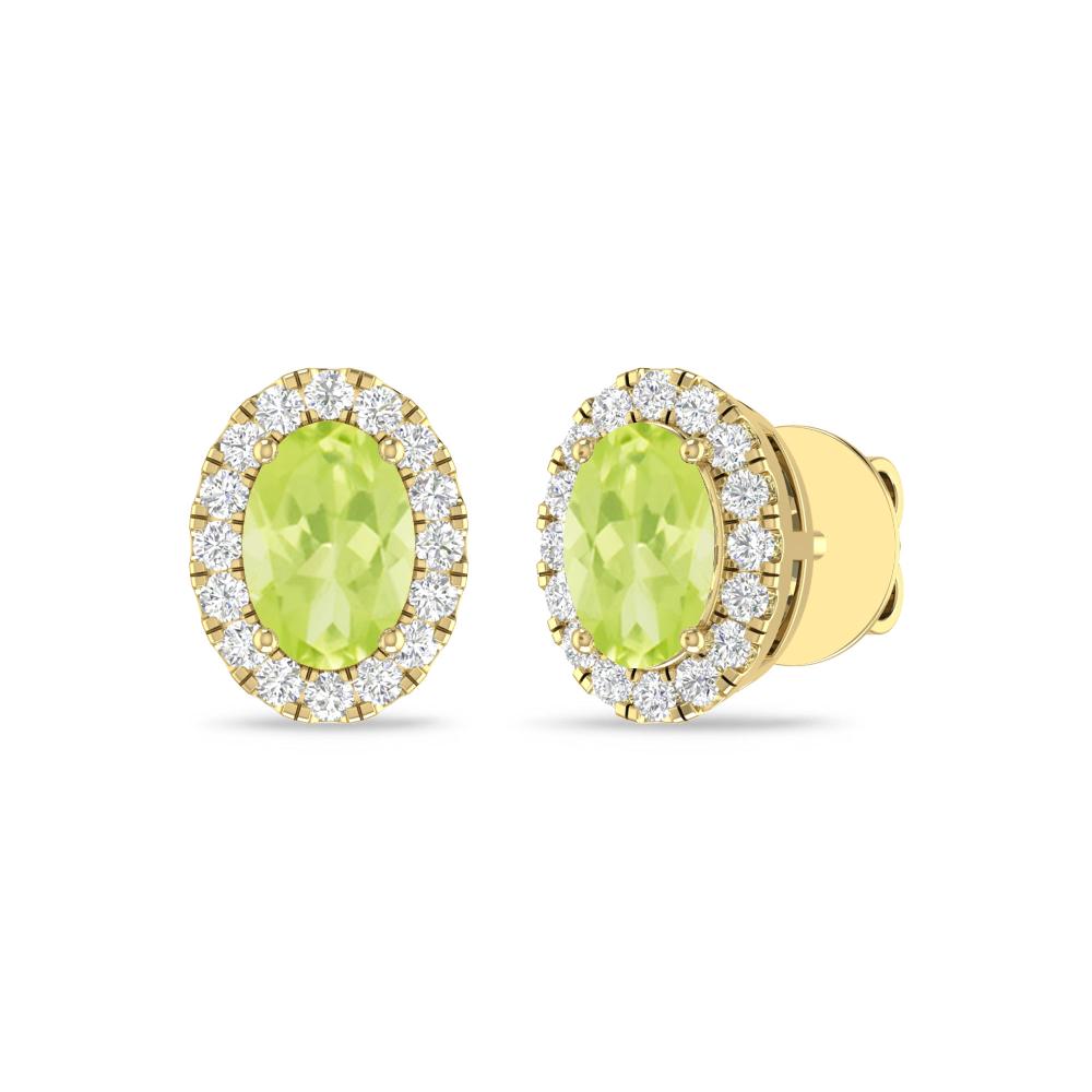 Yellow Gold - Peridot