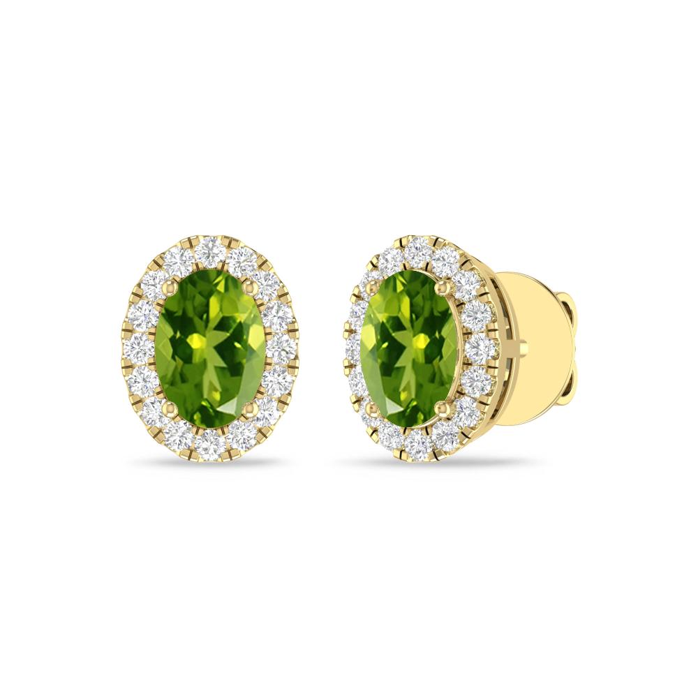Yellow Gold - Peridot