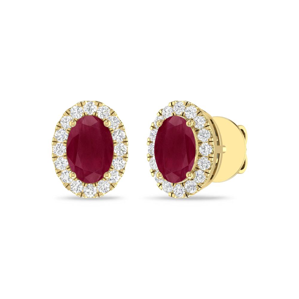 Yellow Gold - Ruby