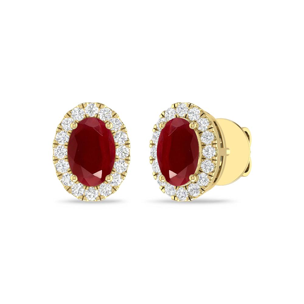 Yellow Gold - Ruby