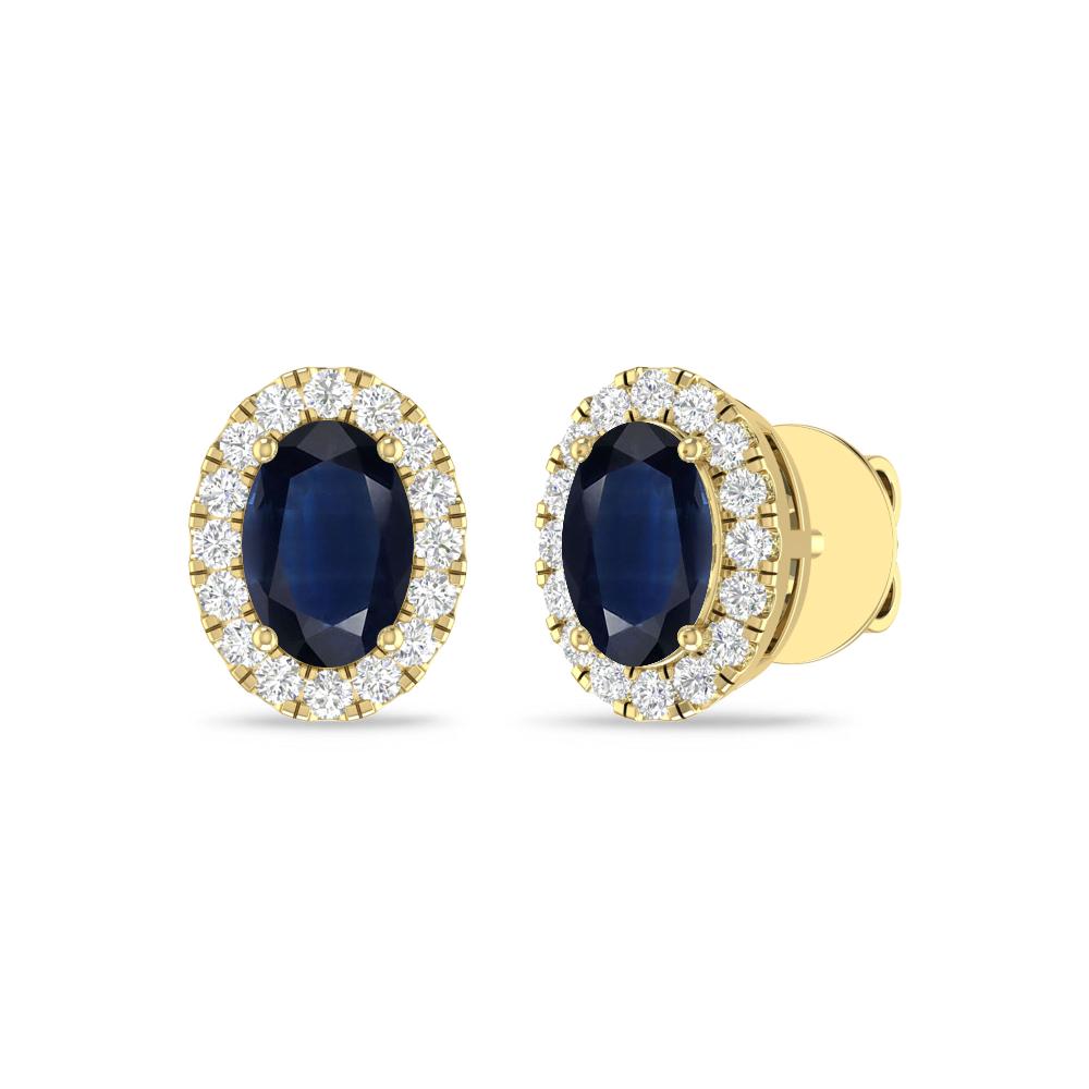 Yellow Gold - Sapphire