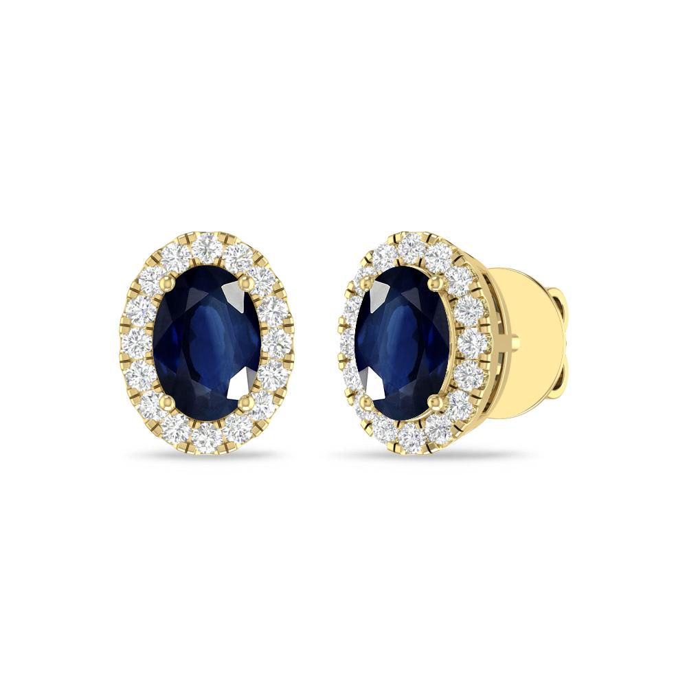Yellow Gold - Sapphire