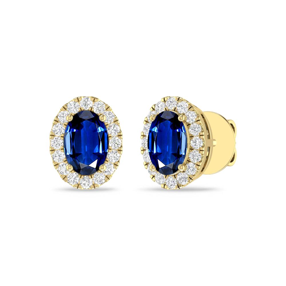 Yellow Gold - Sapphire