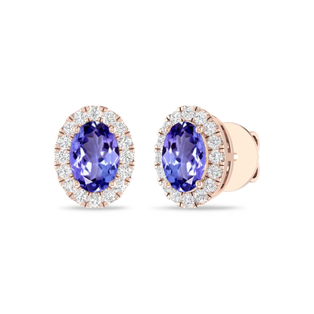 Rose Gold - Tanzanite