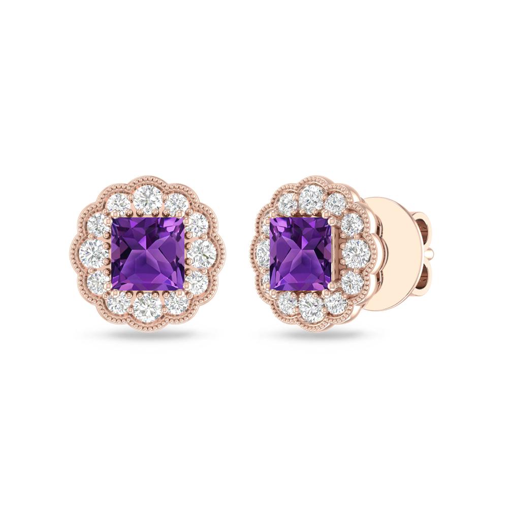 Rose Gold - Amethyst