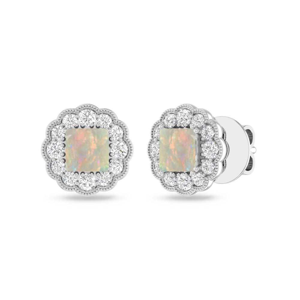White Gold - Opal