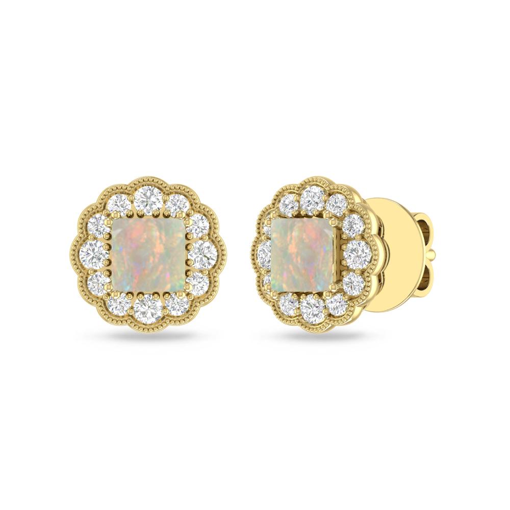 Yellow Gold - Opal