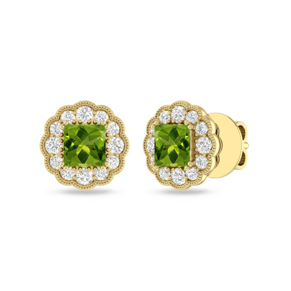 Yellow Gold - Peridot