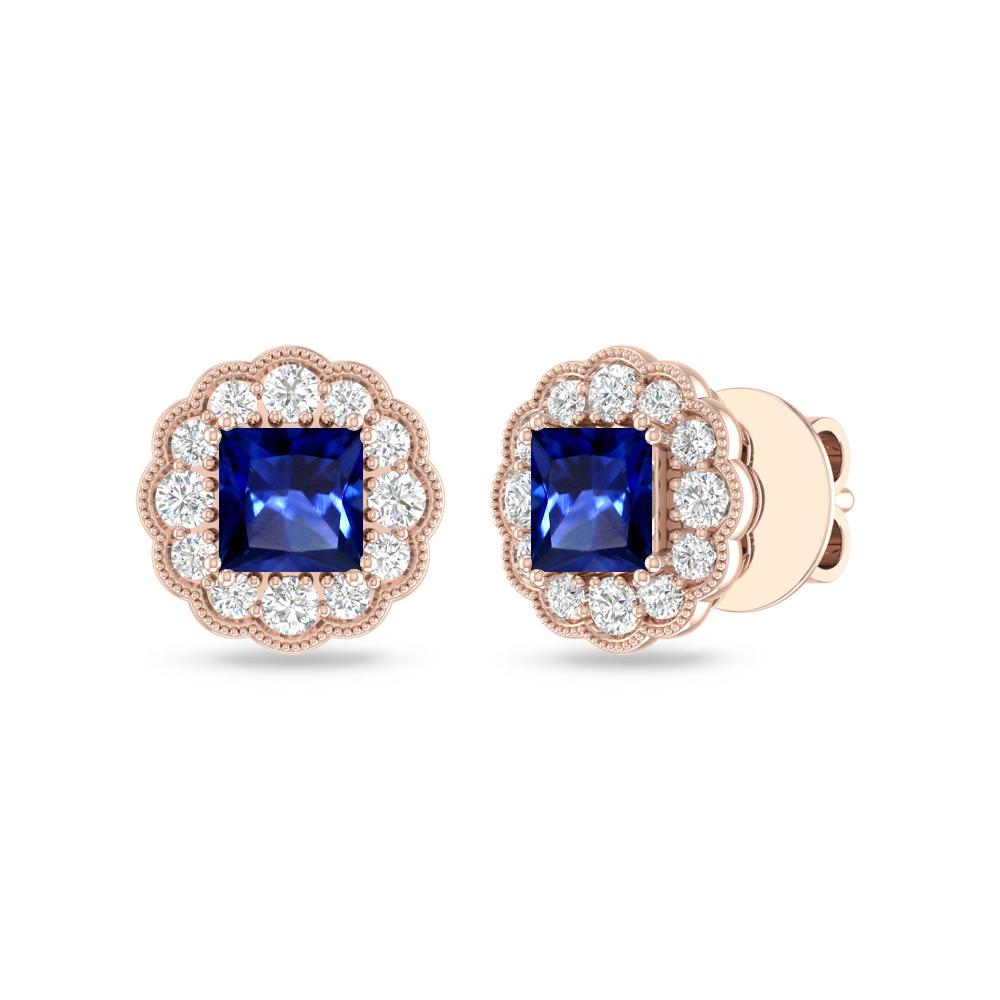 Rose Gold - Sapphire