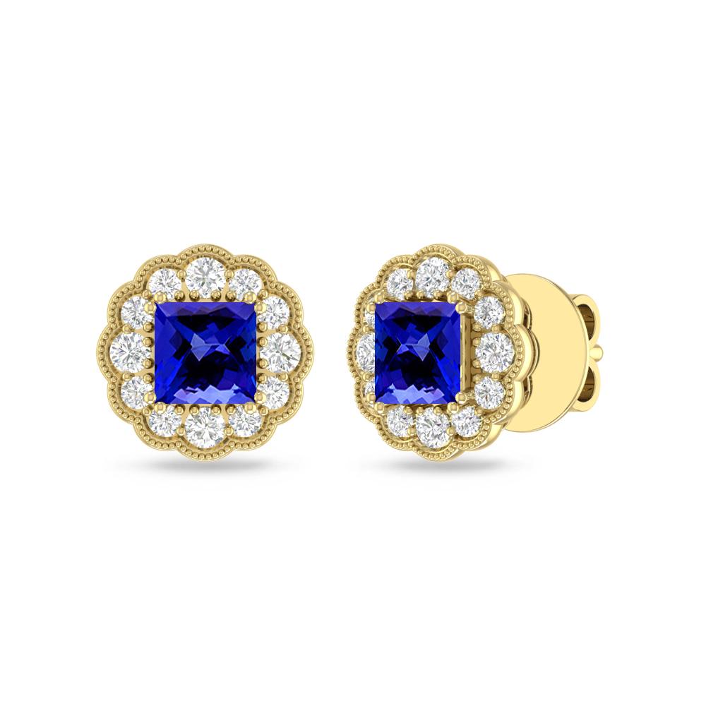 Yellow Gold - Tanzanite