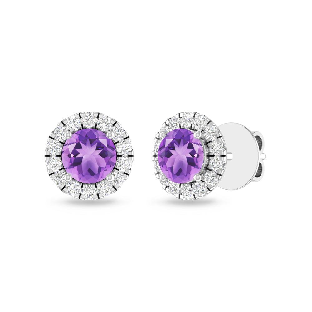 White Gold - Amethyst