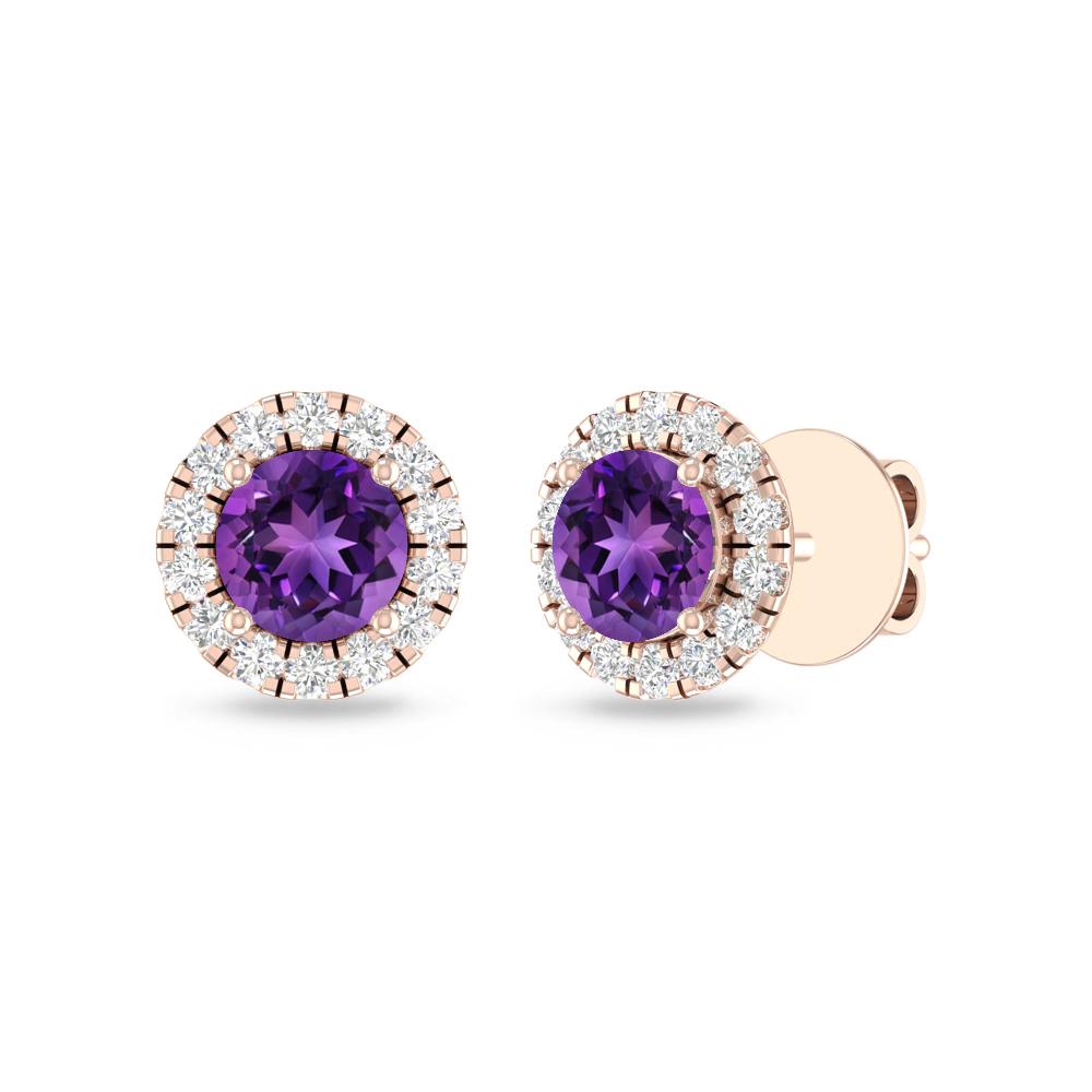 Rose Gold - Amethyst
