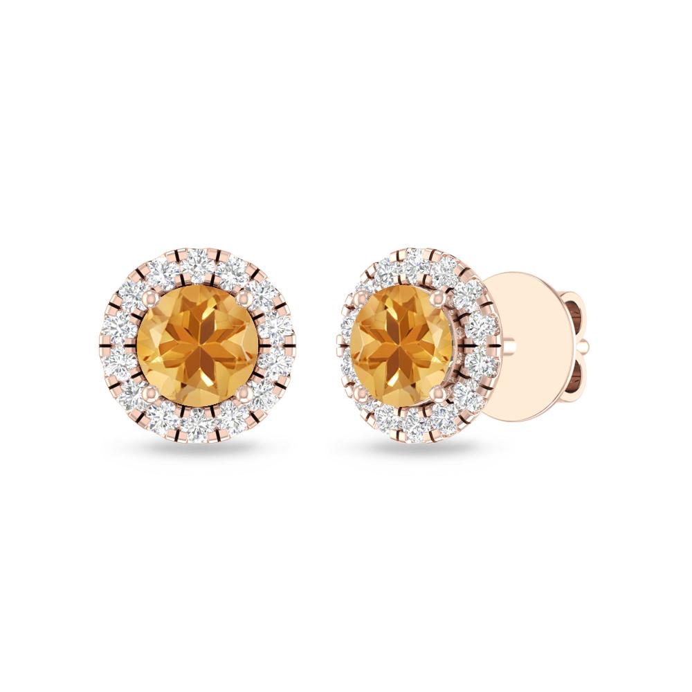 Rose Gold - Citrine
