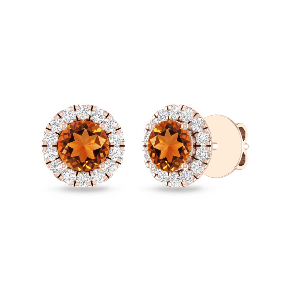 Rose Gold - Citrine