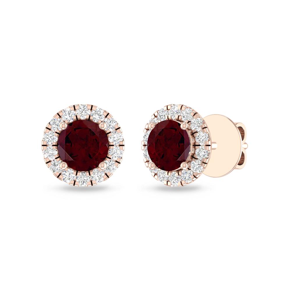 Rose Gold - Garnet