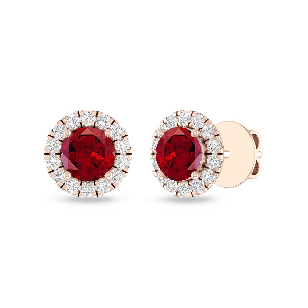 Rose Gold - Garnet