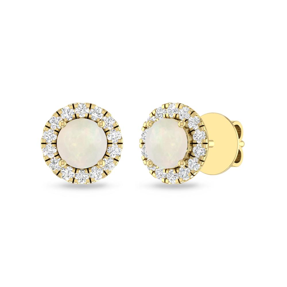 Yellow Gold - Opal