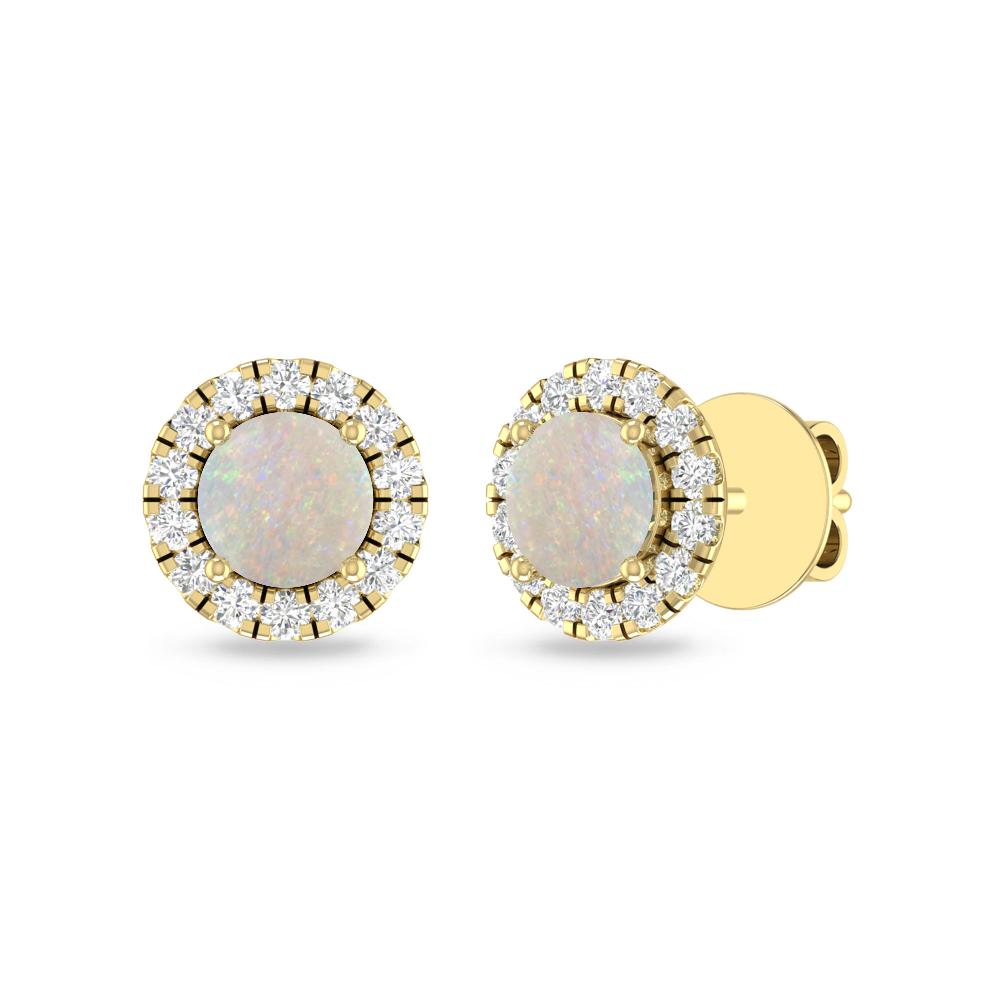 Yellow Gold - Opal