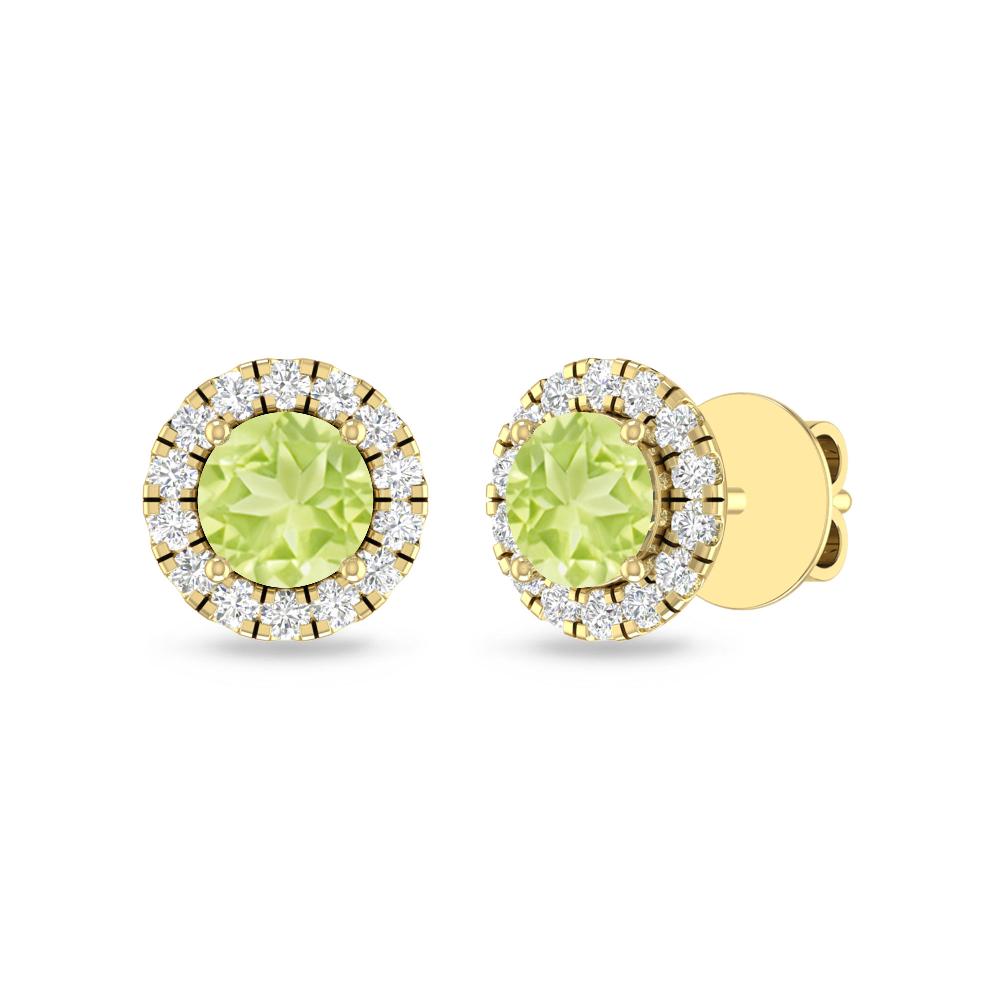Yellow Gold - Peridot