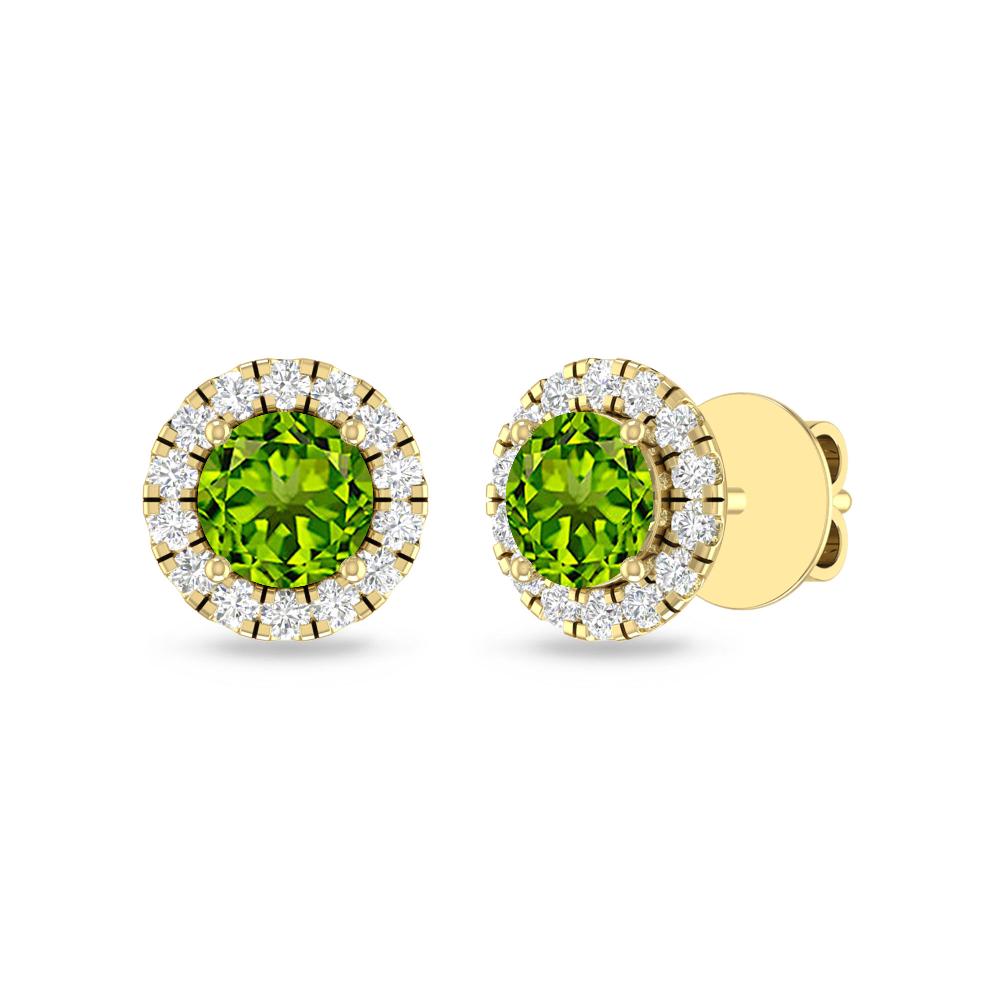 Yellow Gold - Peridot