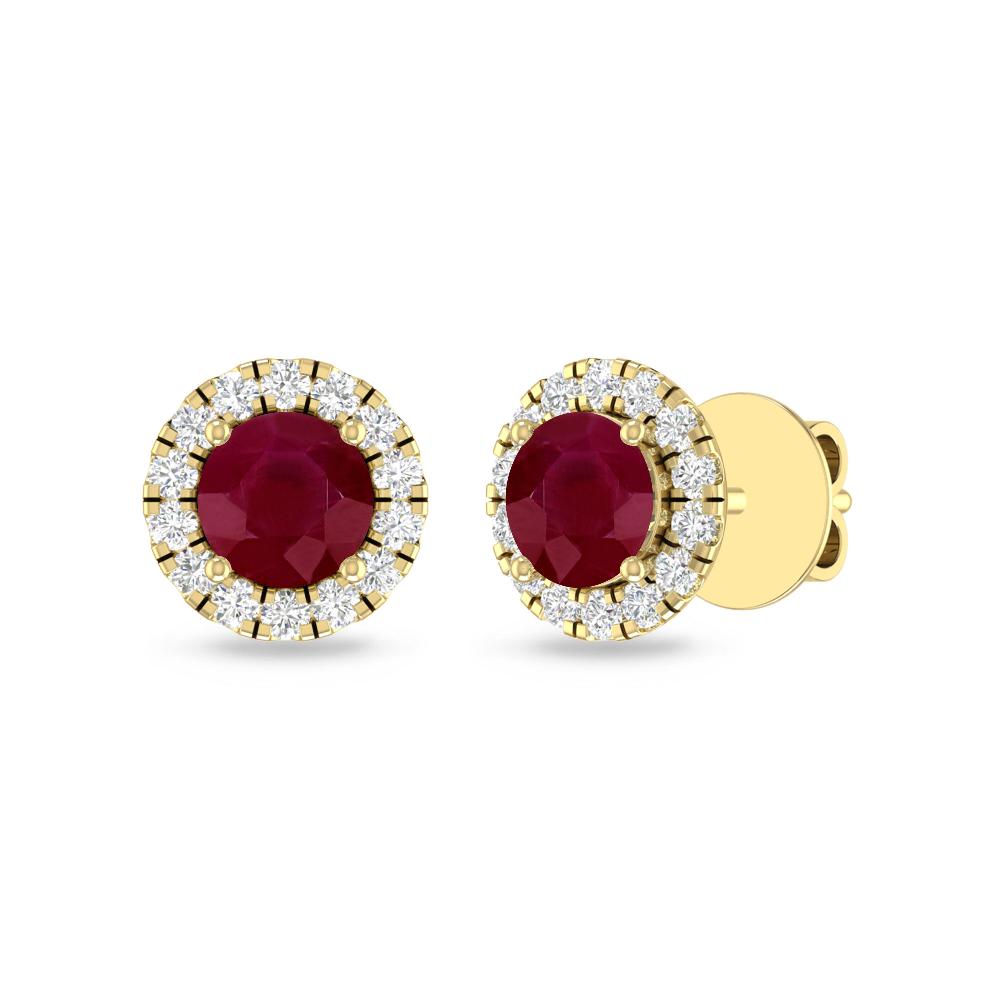 Yellow Gold - Ruby