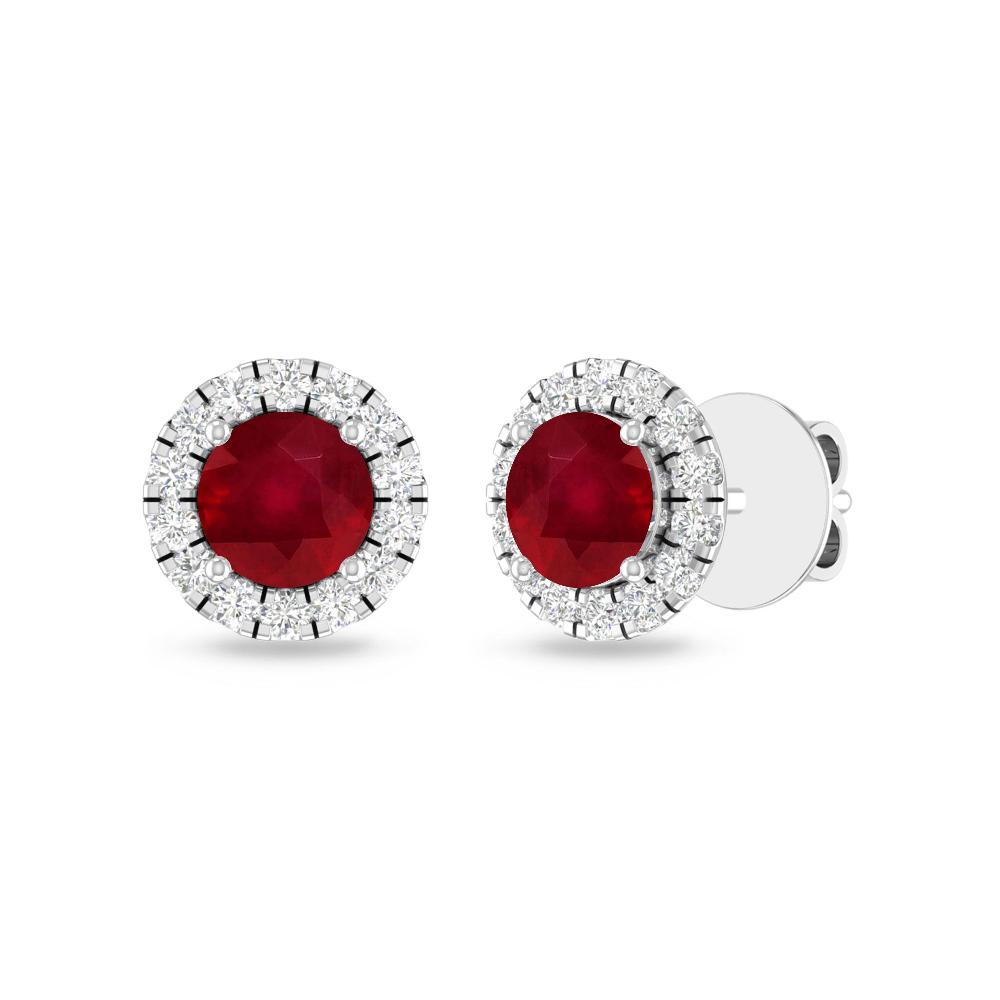 White Gold - Ruby