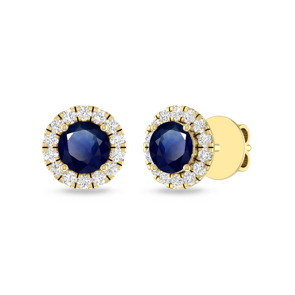 Yellow Gold - Sapphire
