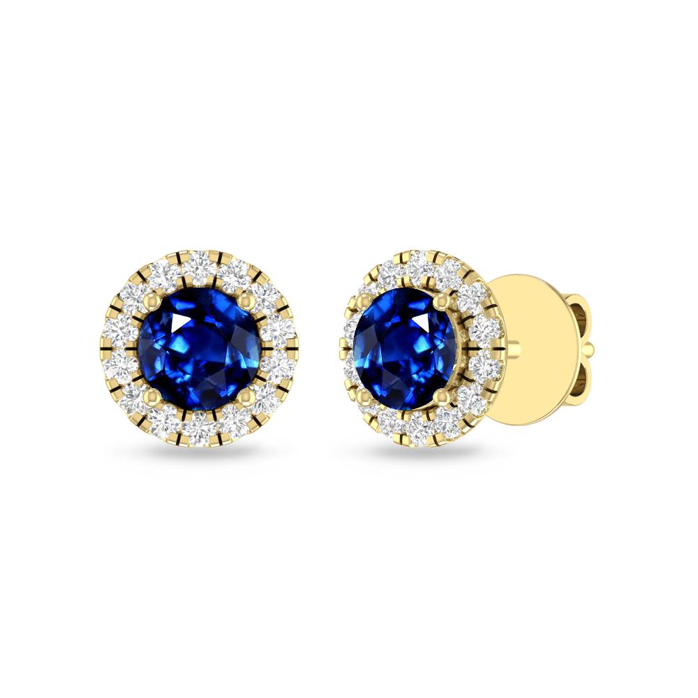 Yellow Gold - Sapphire