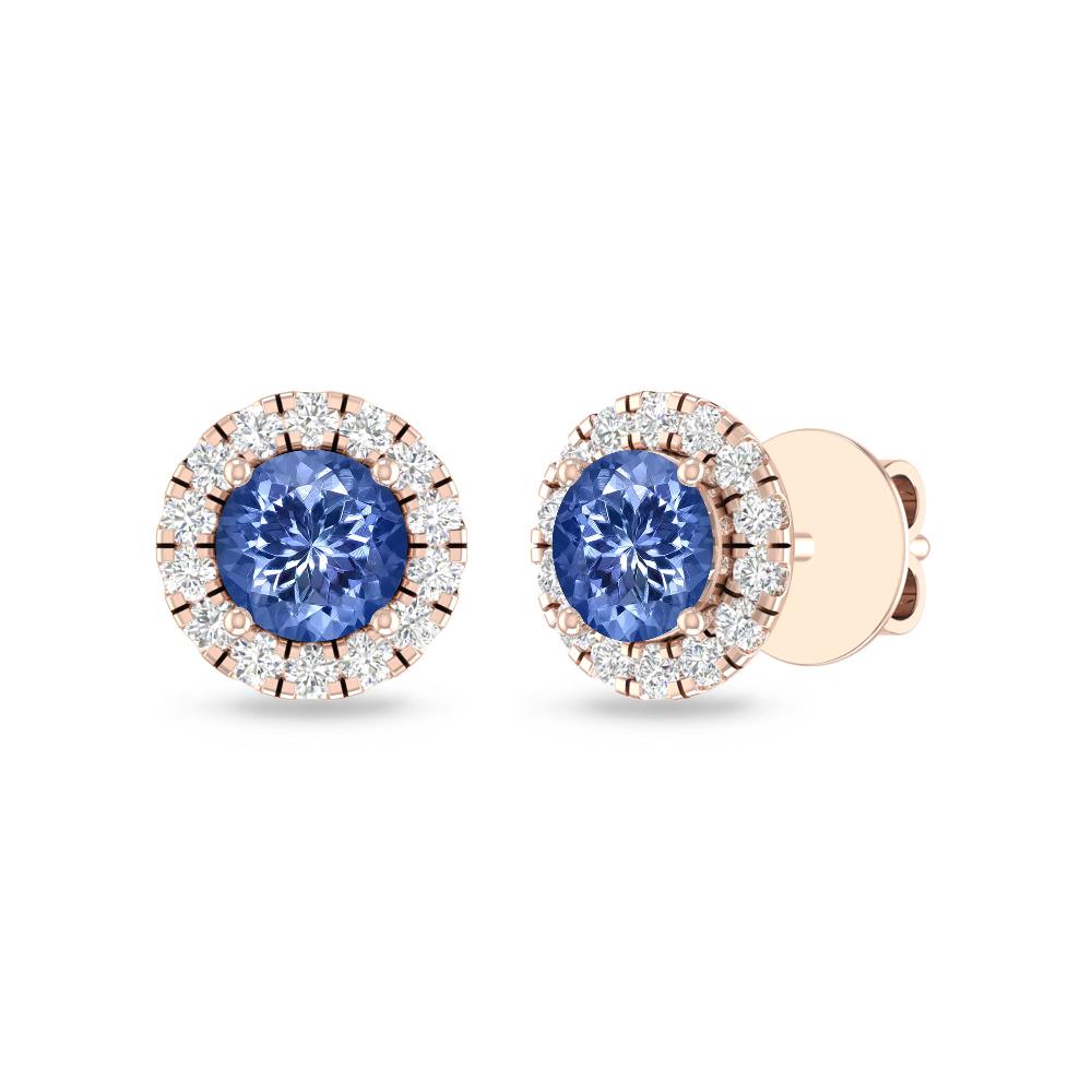 Rose Gold - Tanzanite