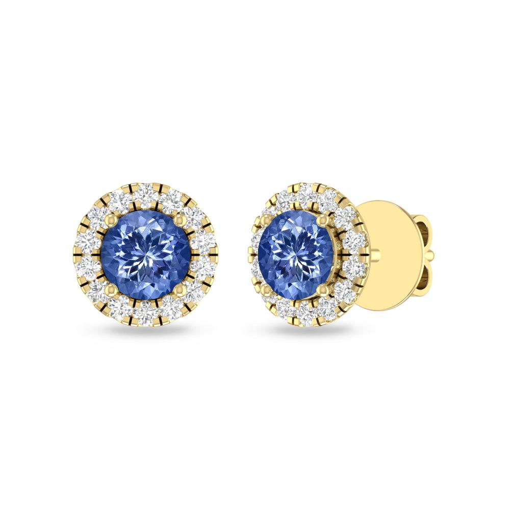 Yellow Gold - Tanzanite