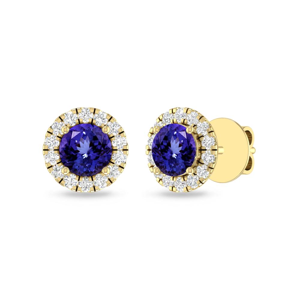 Yellow Gold - Tanzanite