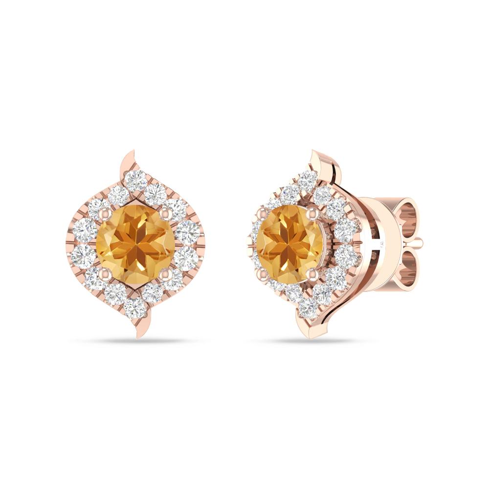 Rose Gold - Citrine
