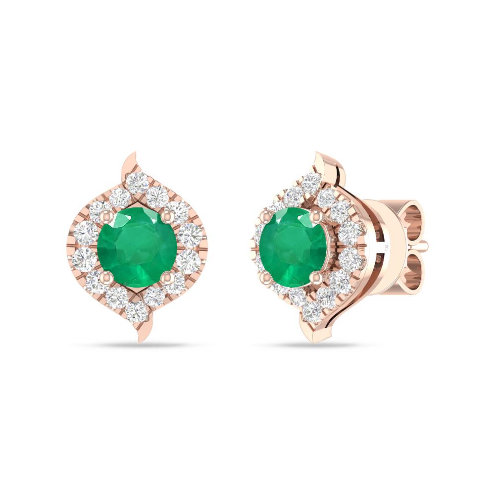 Rose Gold - Emerald