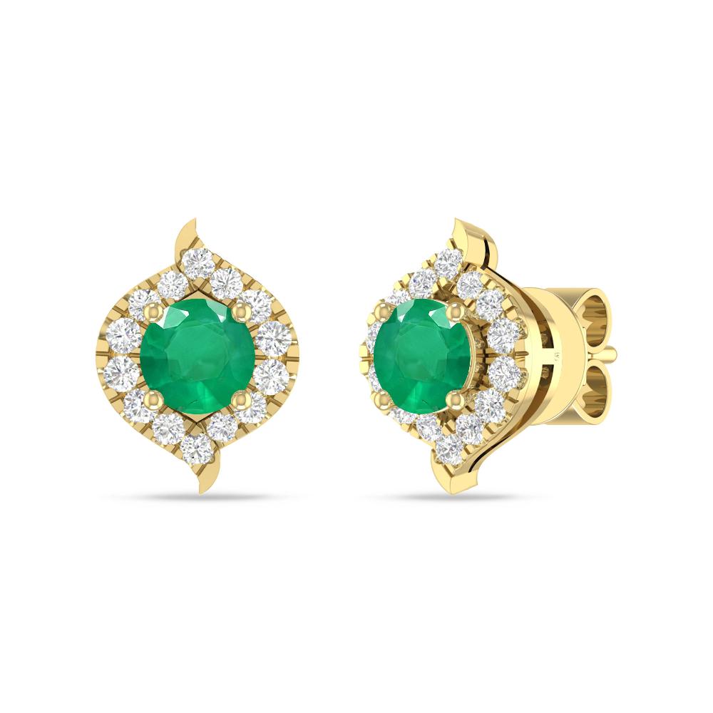 Yellow Gold - Emerald