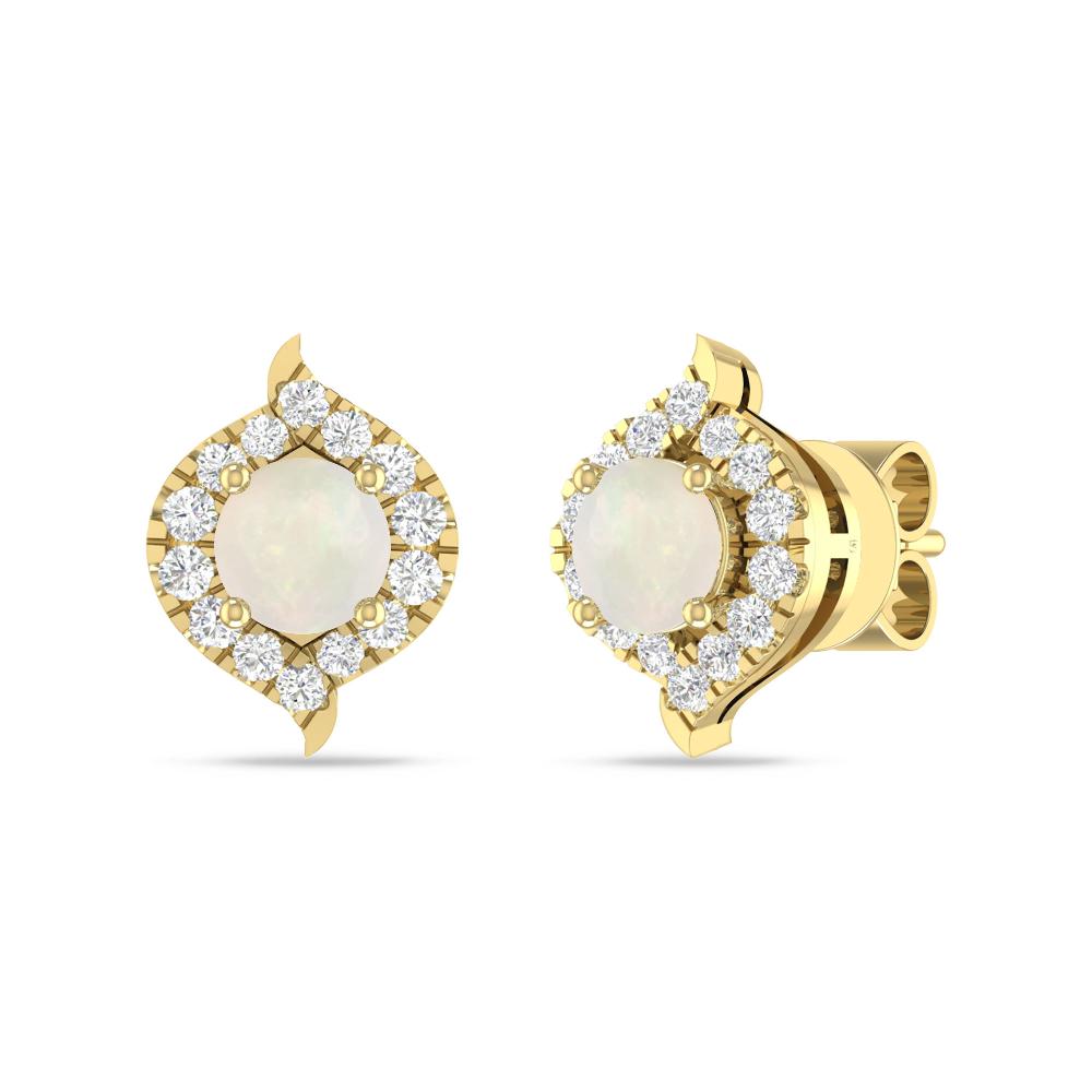 Yellow Gold - Opal